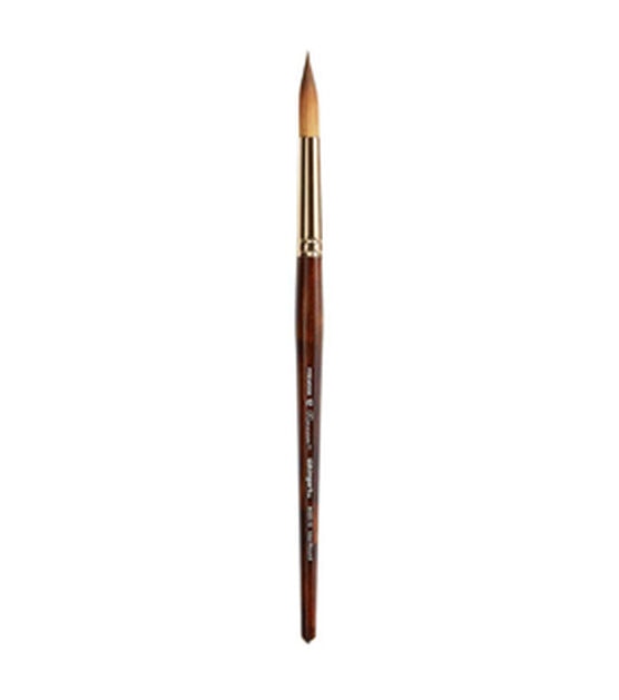 Creative Mark Mimik Kolinsky Synthetic Sable Short Handle Brushes And Sets  - Elite Professional Brushes for Painting, Artists, Students, & More! -  [Sword Liner - 1/4in] 