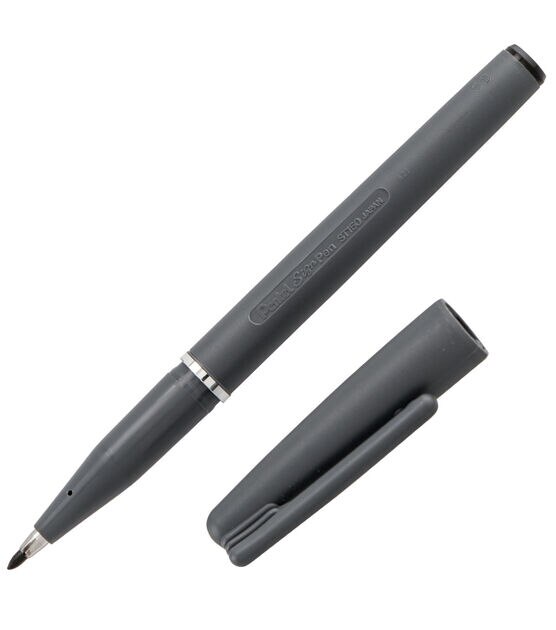Pentel Sign Pen Fiber Tip Black, , hi-res, image 6