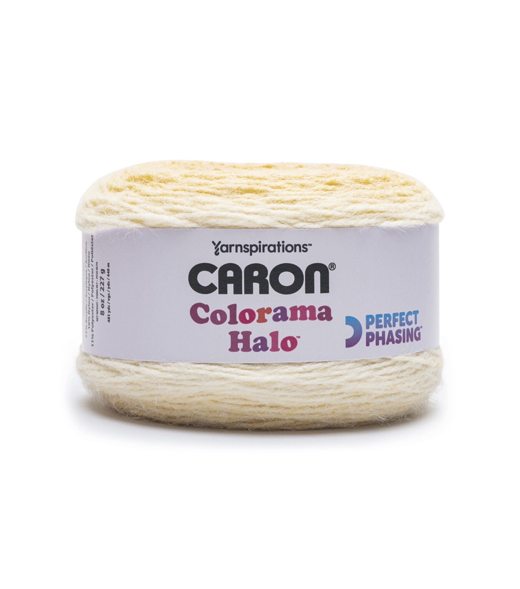 Caron Colorama Halo 481yds Bulky Acrylic Blend Yarn, Beeswax Frost, hi-res