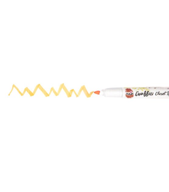 Tulip 6 Pack Opaque Fabric Markers Primary