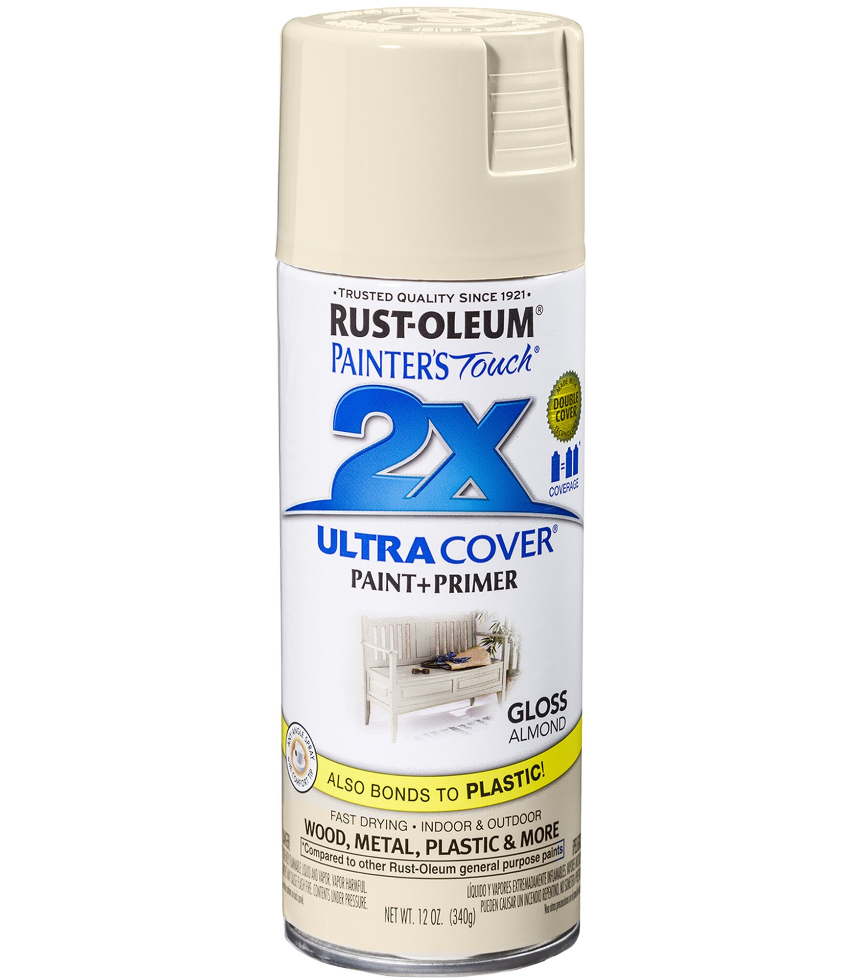 Rustoleum 2x Ultra Cover Paint+Primer Results - Styrene Plastic 
