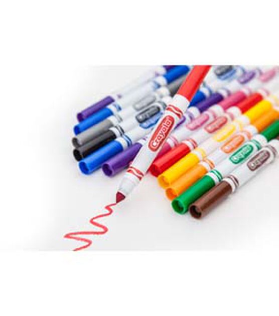 Crayola 10ct Classic Broad Line Markers, , hi-res, image 6