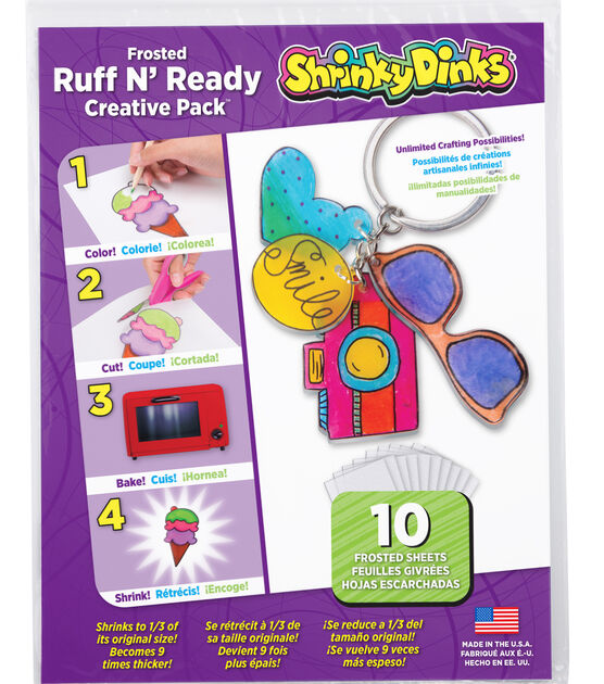 Just Crafty Enough – Shrinky Dinks