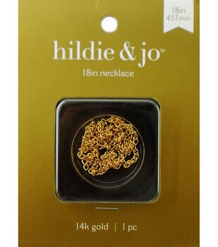 42ct Gold Metal Crimp Covers by hildie & jo