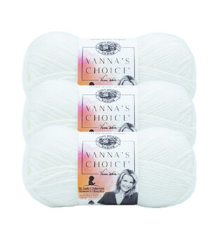 Lion Brand 24/7 Cotton Yarn (White)