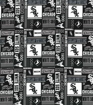 Fabric Traditions Chicago White Sox Fleece Fabric Cooperstown