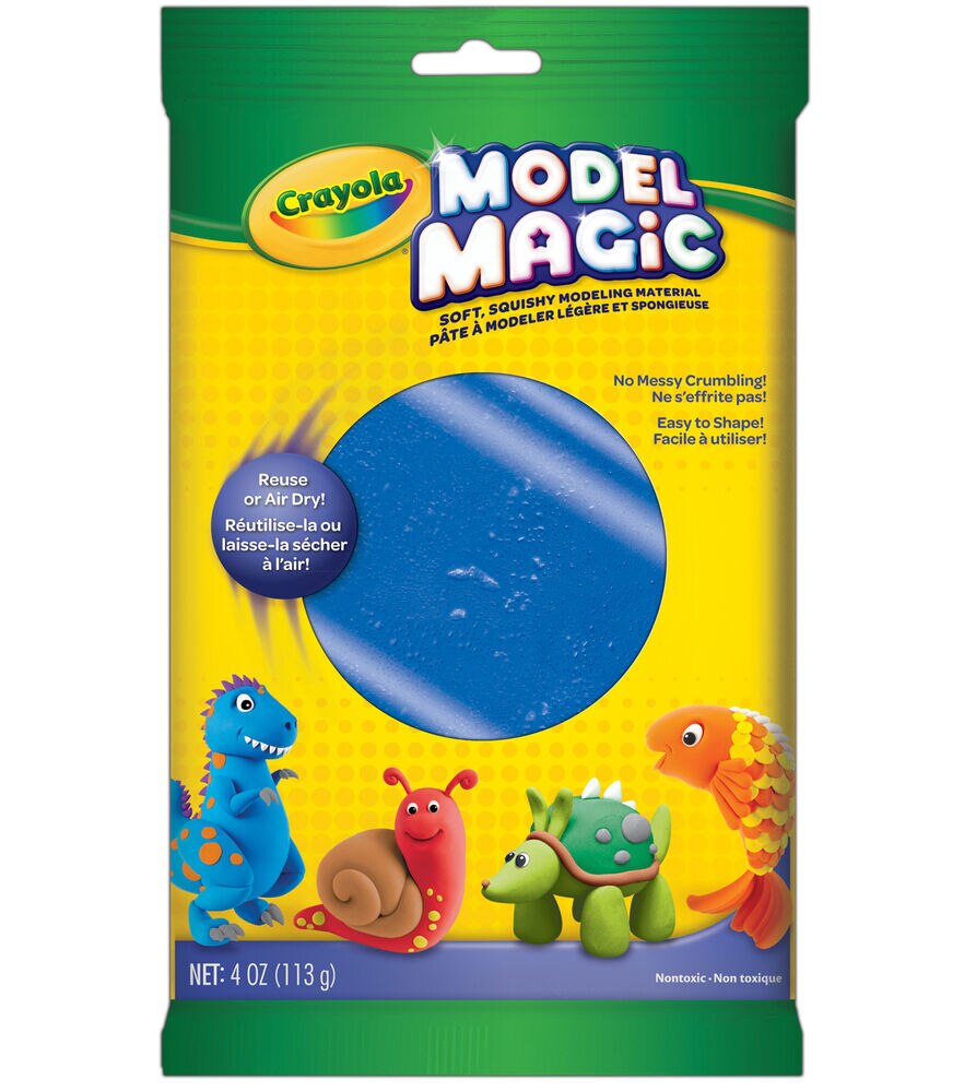 Crayola Model Magic Modeling Clay, Blue, swatch, image 7