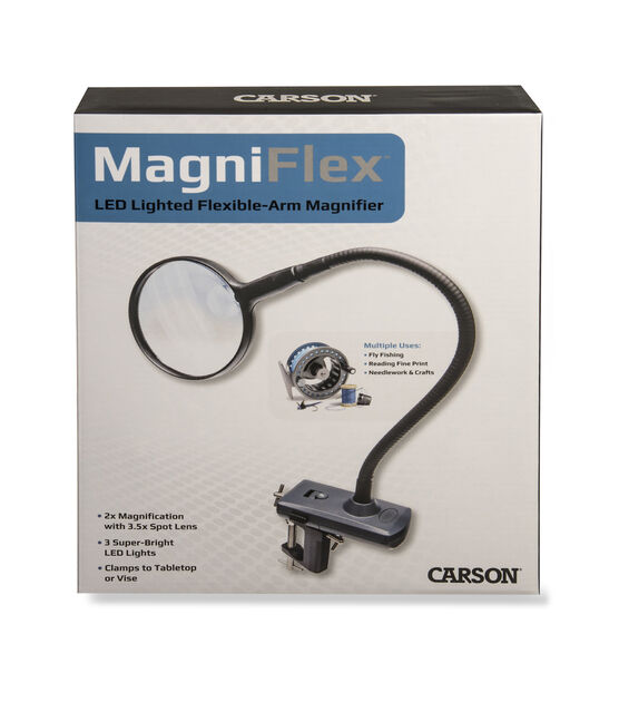 Magnifying Glass with Light Magnifier 5.5 Inch Extra Large Magnifier 3  Bright LED Illuminated 2X Magnifying Glass Lens