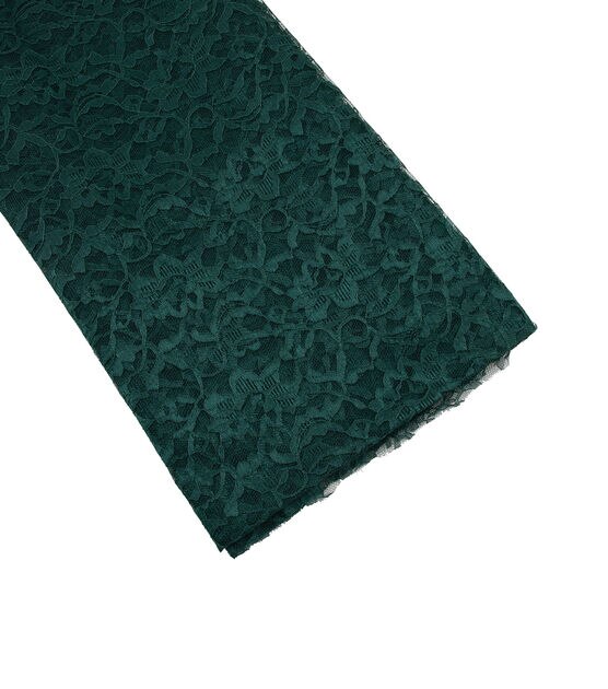 Green Lace Fabric by Casa Collection