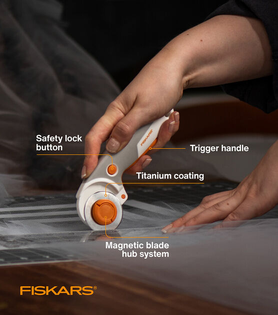 Fiskars: total control thumb trigger scissor