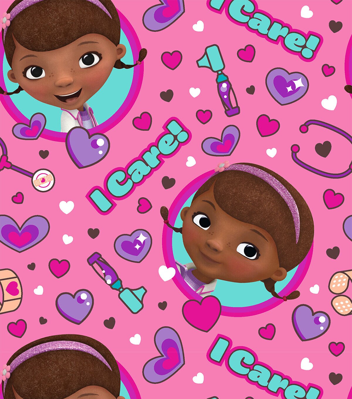 dr mcstuffins fabric