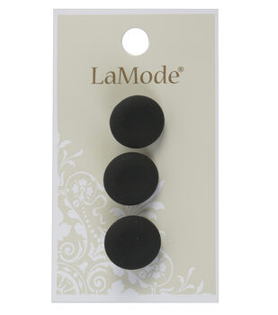 3/8 White Flower Buttons