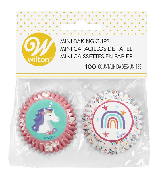 Great Value Mini Cupcake Liners, White, 100 Count