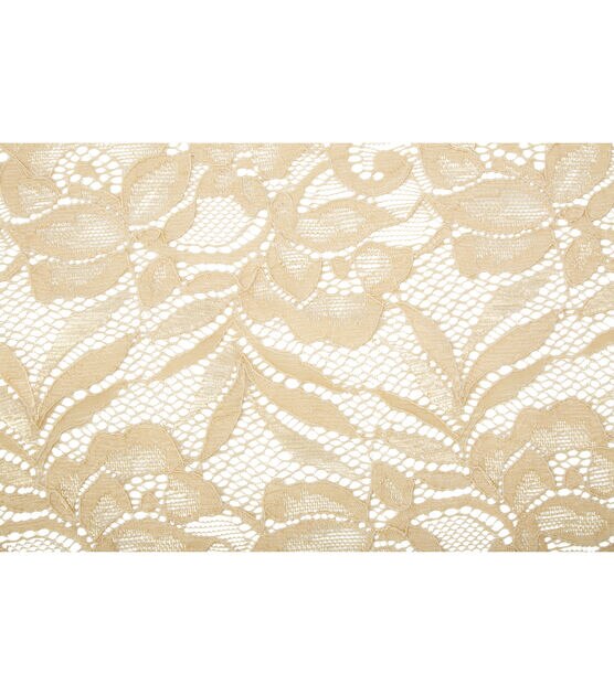 6" Gold Stretch Lace Trim by Simplicity, , hi-res, image 3