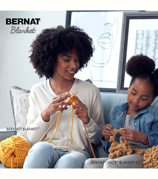 Bernat Blanket Big Ball Yarn-Cornflower, 1 count - Gerbes Super