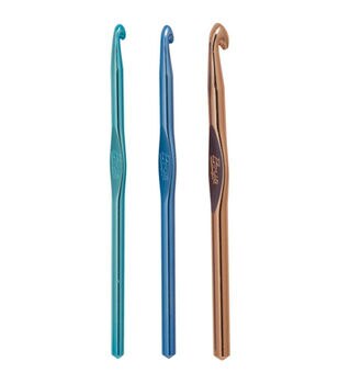 BOYE Crochet Hooks, Crochet Hooks, Aluminum Hooks B-N, Plastic