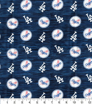 Fabric Traditions MLB Los Angeles Dodgers Vintage Cotton 14418-B (WA)