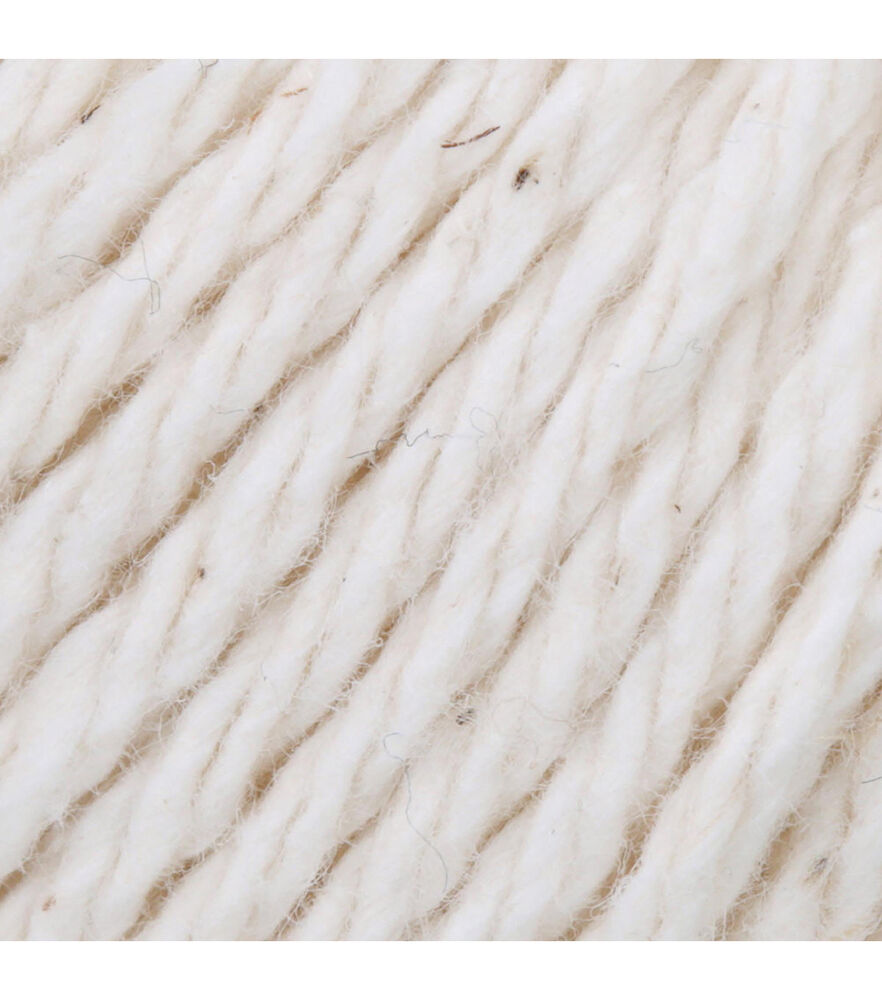  Craft County 100% Cotton Yarn Medium (Size 4) – Weaving,  Knitting, and Crochet – Overcast (120 Yards)
