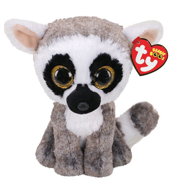 Ty Inc Beanie Boos Linus the Lemur Plush Toy