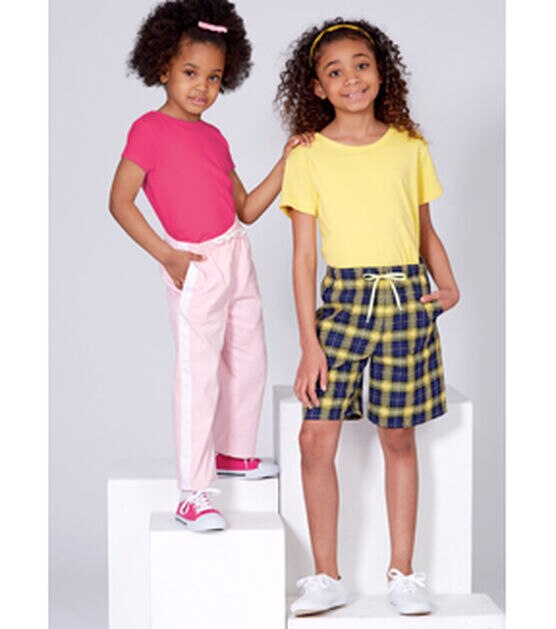 McCall's M7966 Size 3 to 14 Girl's Sportswear Sewing Pattern