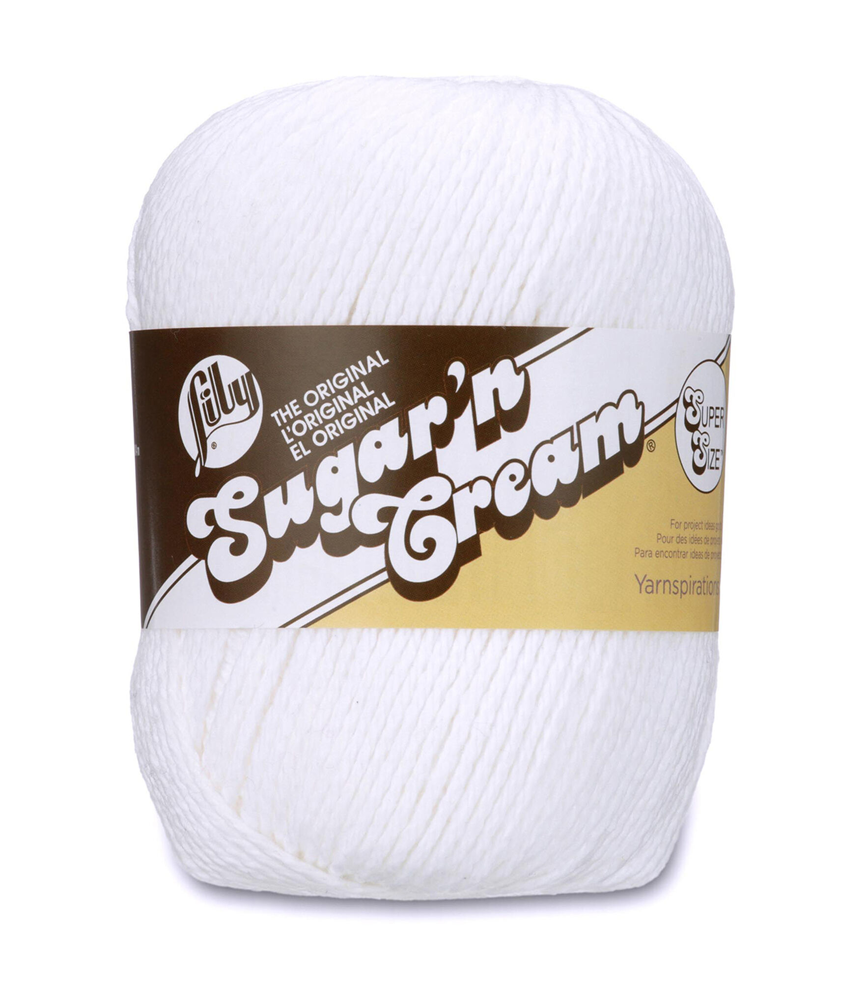 Lily Sugar'n Cream Super Size Solids Yarn
