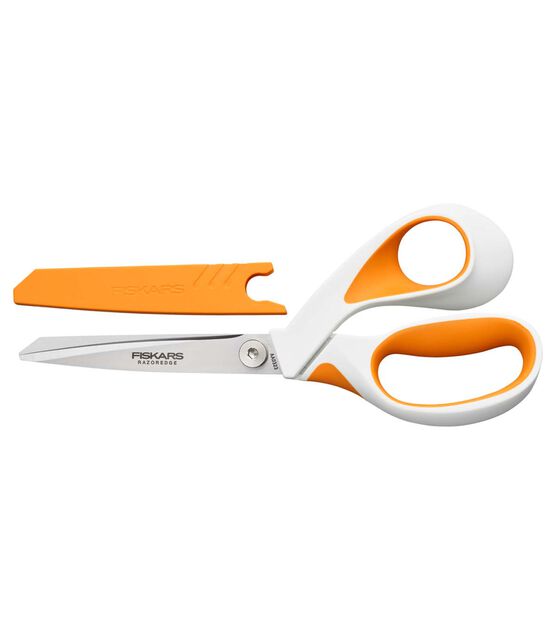 Fiskars 8" Razor Edge Scissors Softgrip