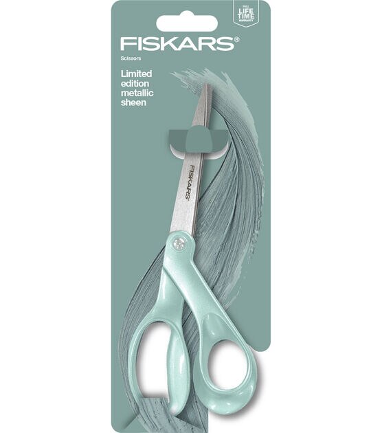 Fiskars Explore Collection Metallic Scissors - Teal - 8 in