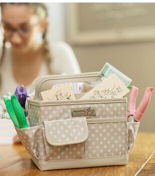 Pink Tool Box for Women - Sewing, Art & Craft Organizer Box Small