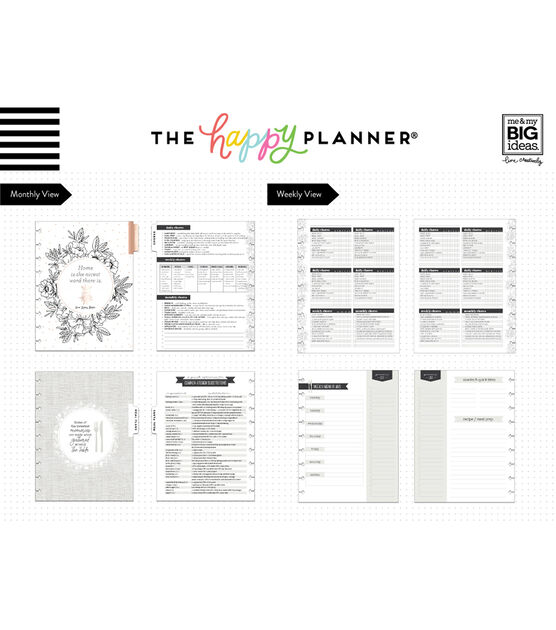 Happy Planner 46pc Household Extension Pack