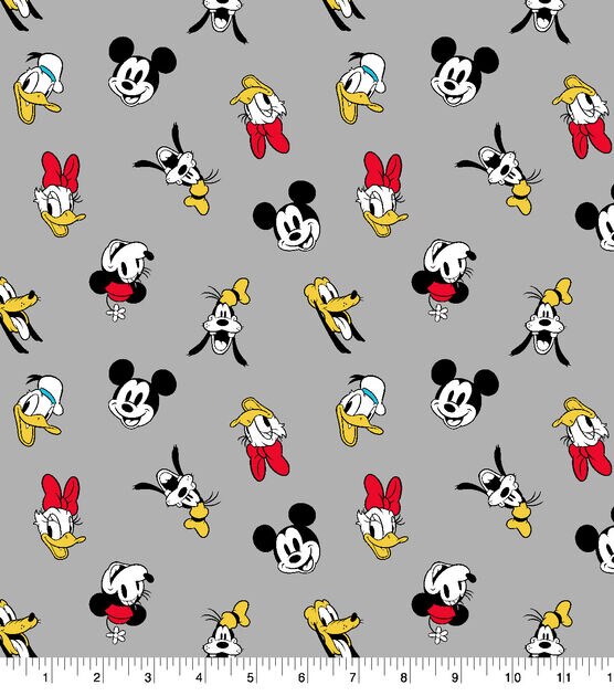 Mickey Mouse Quilting Craft Fabrics for sale