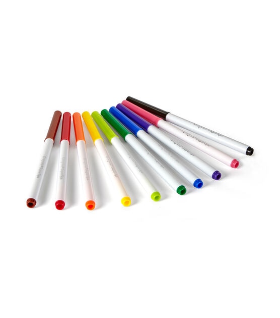 Faber-Castell Washable Broadline Jumbo Markers - 12 count