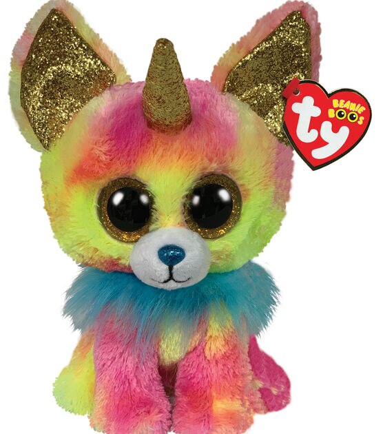 Ty Inc 6" Beanie Boos Unicorn Chihuahua Plush Toy