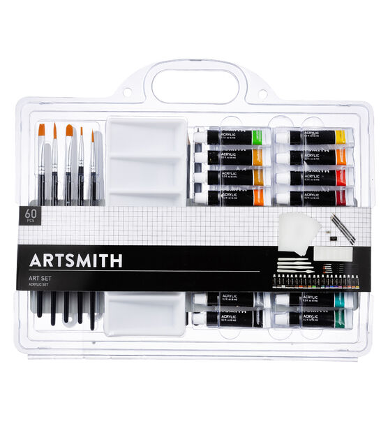 Art Alternatives 60-Piece Acrylic Art Set - 20805972