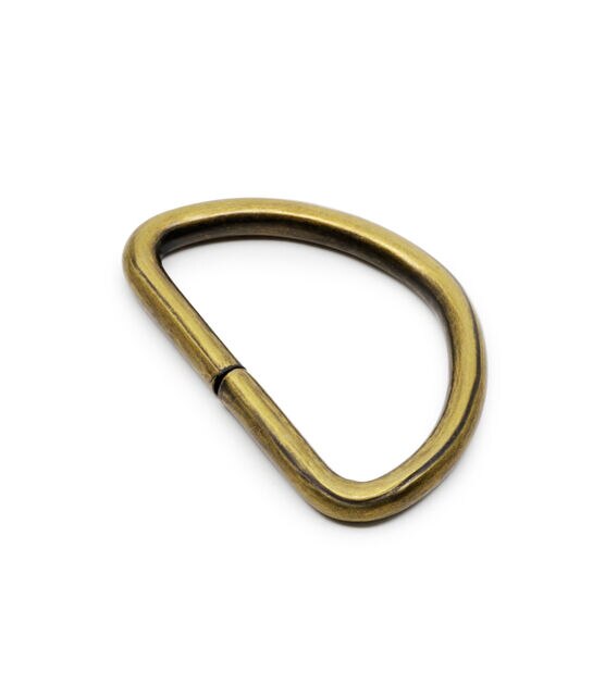 1 Inch Brass D Ring