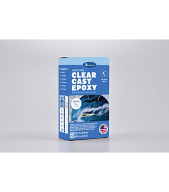Alumilite Epoxy Resin Clear Fast Curing Quick Coat 32 oz Art Epoxy
