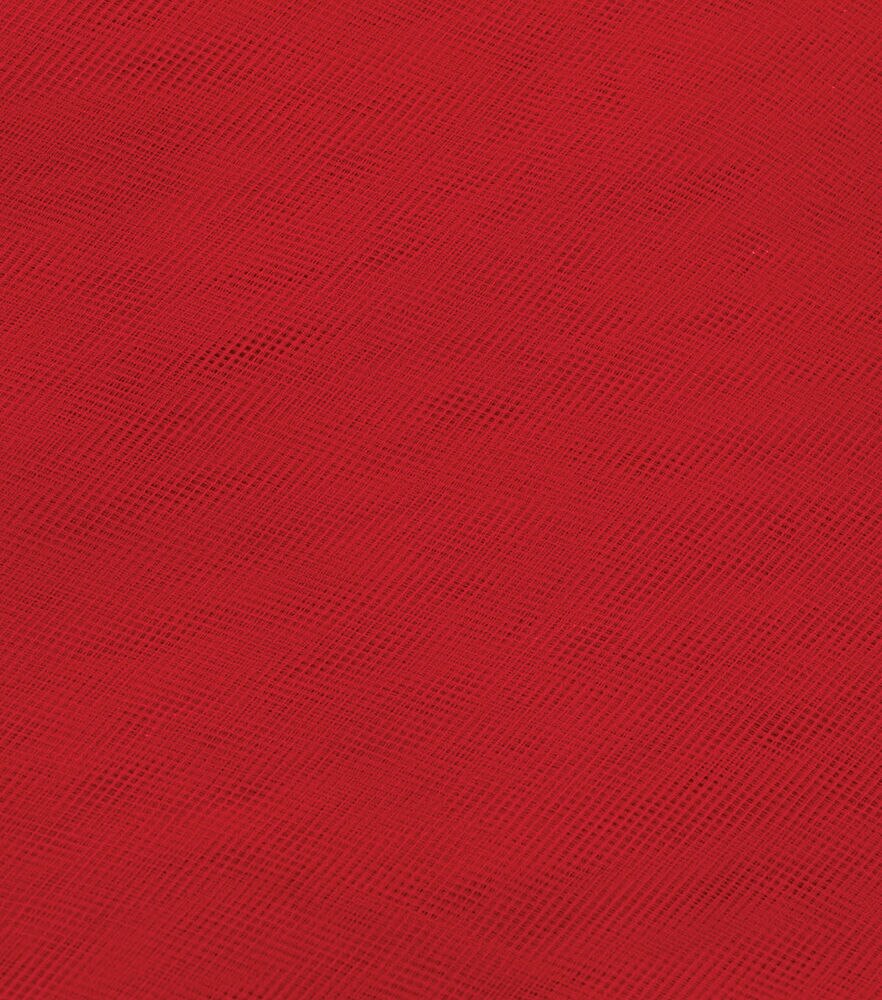 108 Inch Matte Tulle Shifting Fabric, Tango Red, swatch, image 2