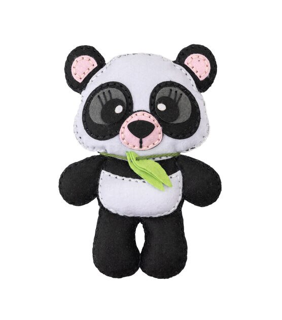 American Crafts 54pc Kids Sew Cute Bear & Cub Softie Kit, , hi-res, image 4