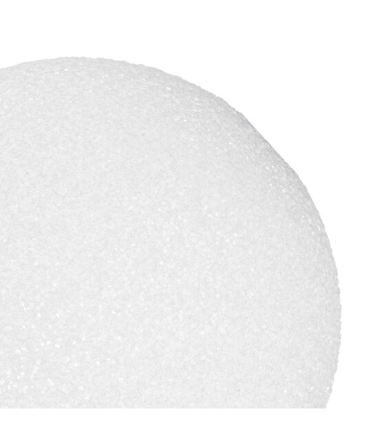 Ball 4in 1pk Foam White, , hi-res, image 3