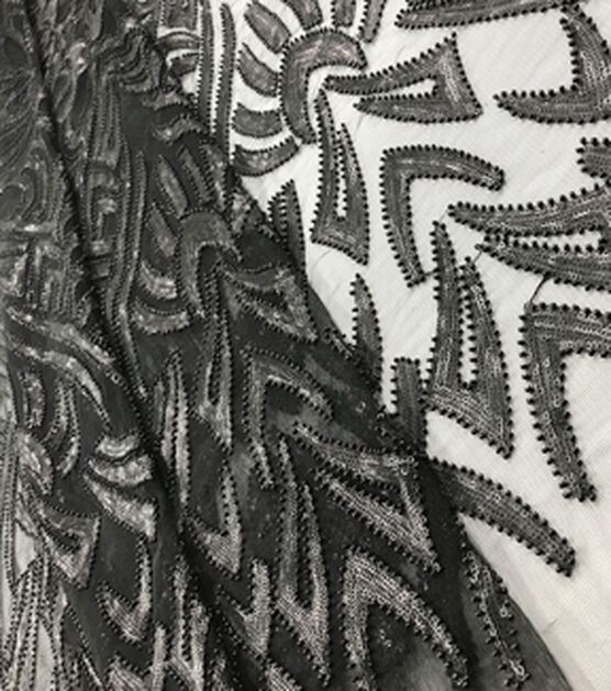 Gianna Abstract Glitter Sequins Fabric 56'' | JOANN