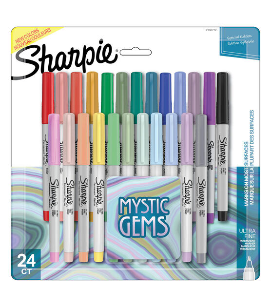 Color Sharpie Ultra-fine-point Permanent Markers, 24 Pack Sharpie Precision  Colored Markers Drawing, Sharpie Arts Crafts 