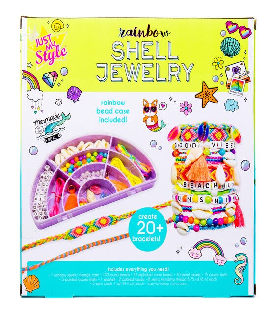 Just My Style 21pc Fashion Punch Style & Stitch Loom Jewelry Kit