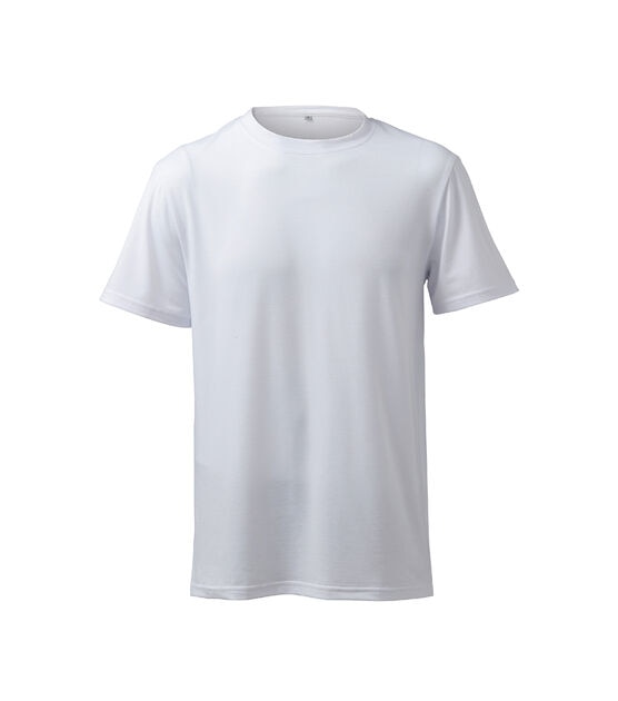 Silky Socks Blank Black N White Sublimation T-Shirt Large