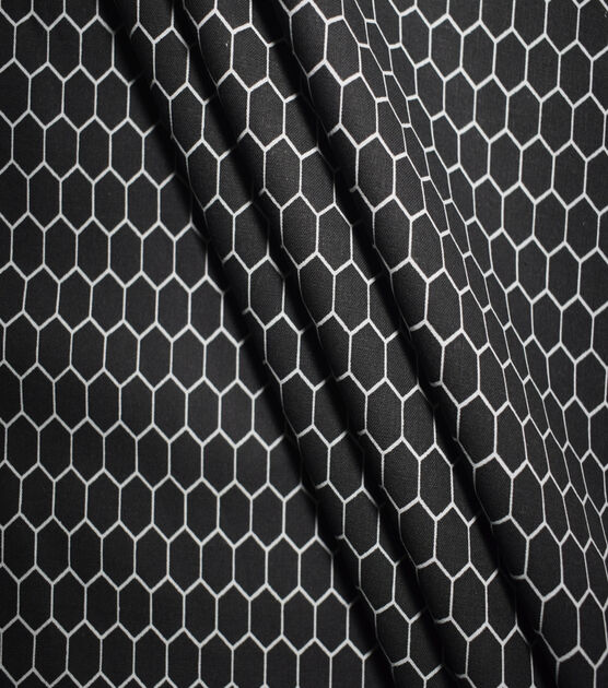 Black & white woven leather - Simply Fabrics