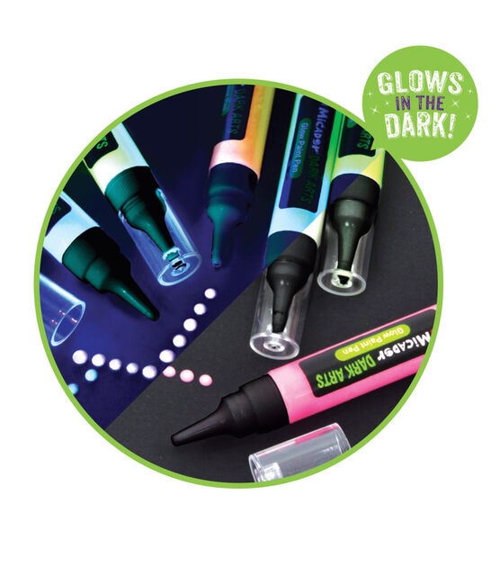 Micador 6ct Multicolor Glow in the Dark Paint Pens, , hi-res, image 3