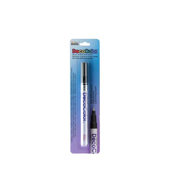 Uchida DecoColor Extra Fine Brilliant Opaque Paint Marker-Black