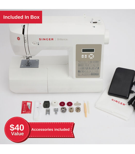 Singer 4432 Heavy Duty Sewing Machine Sale Price $199.99 + $90 accessories