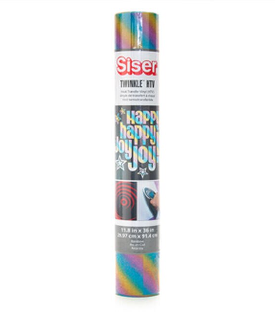 Siser Glitter Htv Vinyl 11.8X36 Roll-Red