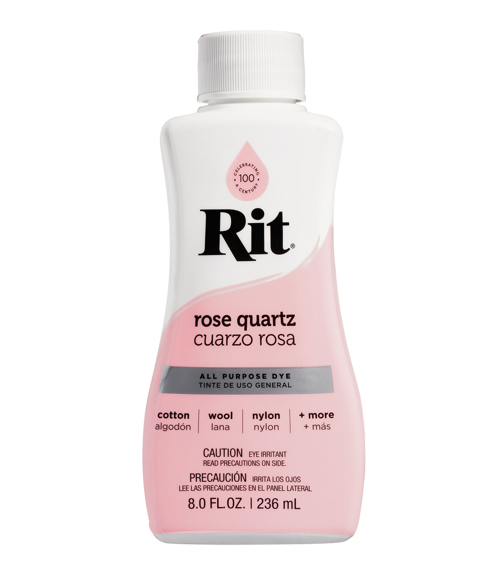 Rit 8oz All Purpose Liquid Fabric Dye, Rose Quartz, hi-res