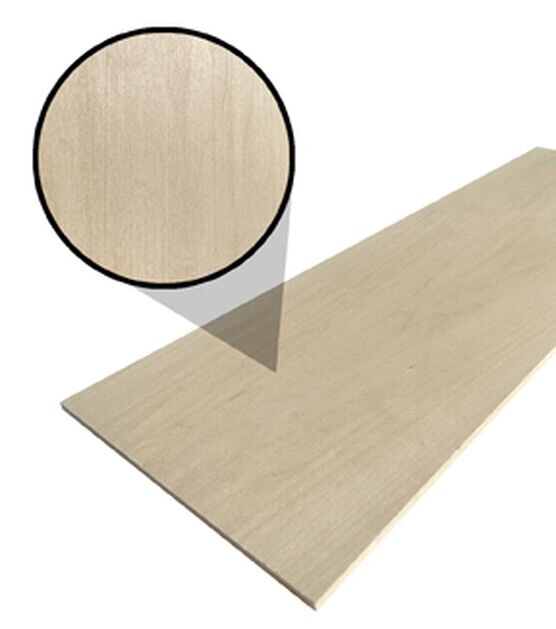 Midwest Products Basswood Sheets - 1/16 x 3 x 24, 15 Pack