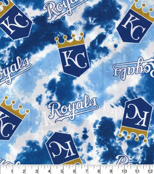 Kansas City KC Royals Fabric Vintage Pennants Retro Fabric 